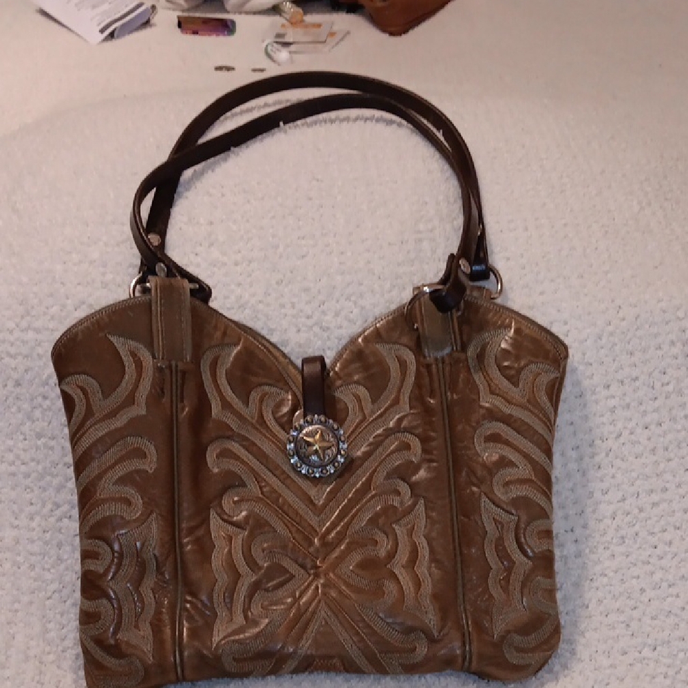 Tony LAMA'S boot Purse IT It Is  A Rare Beauty!!